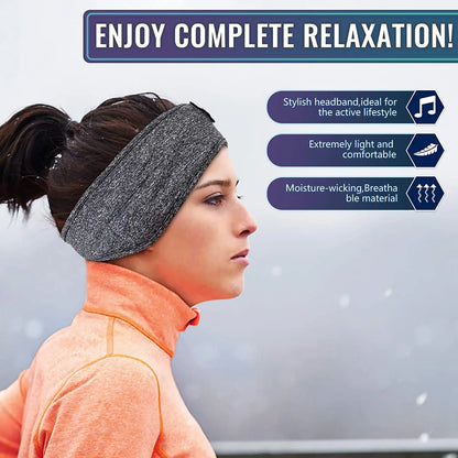 Thin Summer Sleep Headphones Bluetooth Mask