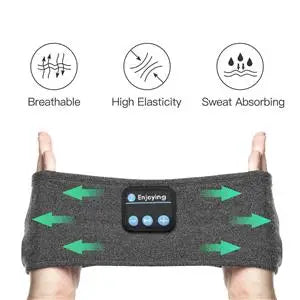 Thin Summer Sleep Headphones Bluetooth Mask