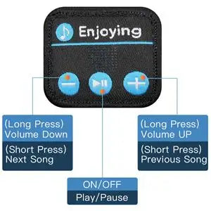 Thin Summer Sleep Headphones Bluetooth Mask