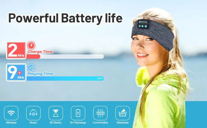 Thin Summer Sleep Headphones Bluetooth Mask