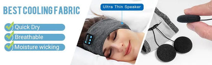 Thin Summer Sleep Headphones Bluetooth Mask