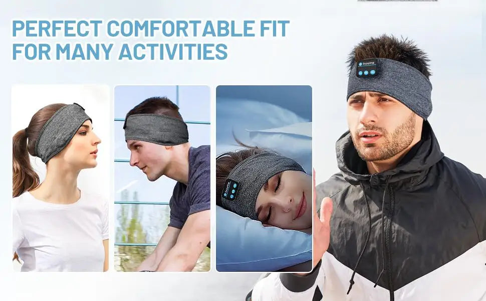 Thin Summer Sleep Headphones Bluetooth Mask