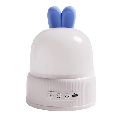 Cute Rabbit Projector Night Light 360° Rotation