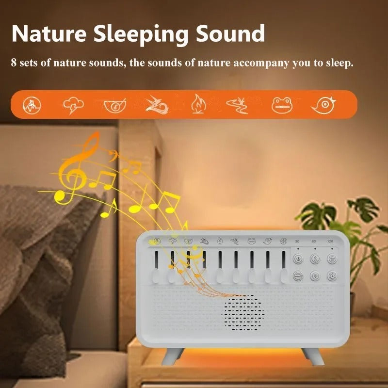 Noise Sleep Night Light Humidifier Machine