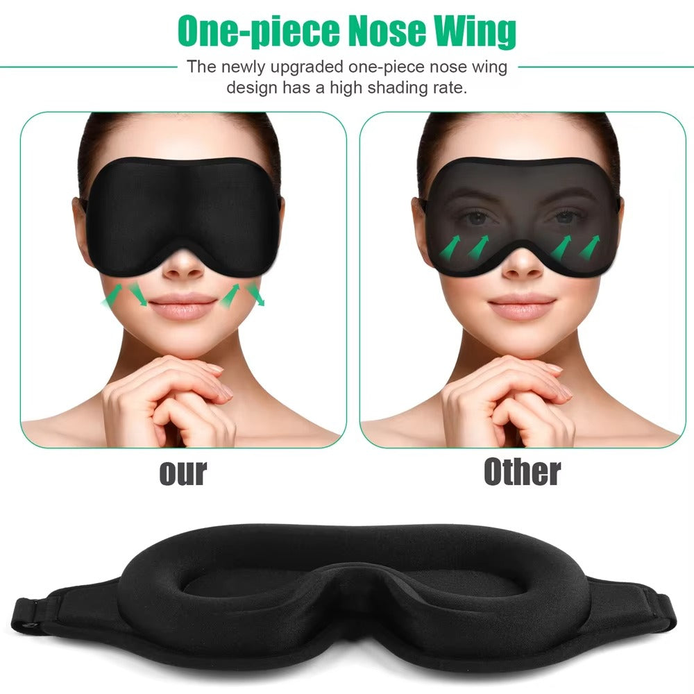 3D Contoured Sleep Mask