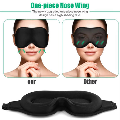 3D Contoured Sleep Mask