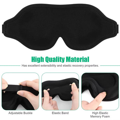 3D Contoured Sleep Mask