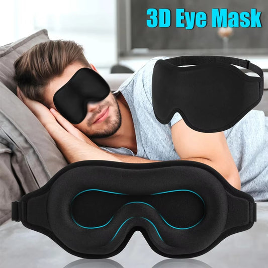 3D Contoured Sleep Mask